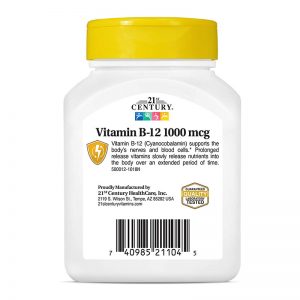 Vitamina B12 1000mg Century