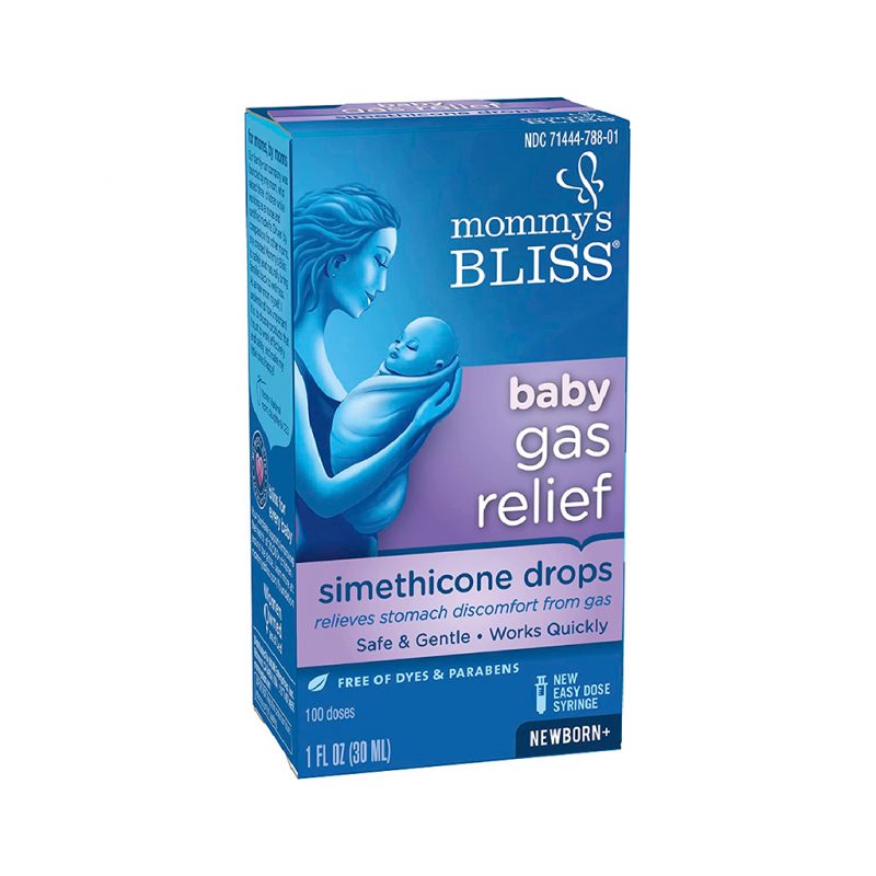 BABY GAS RELIEF SIMETHICONE DROPS 30ML MOMMYS BLISS (Gotas de alivio de