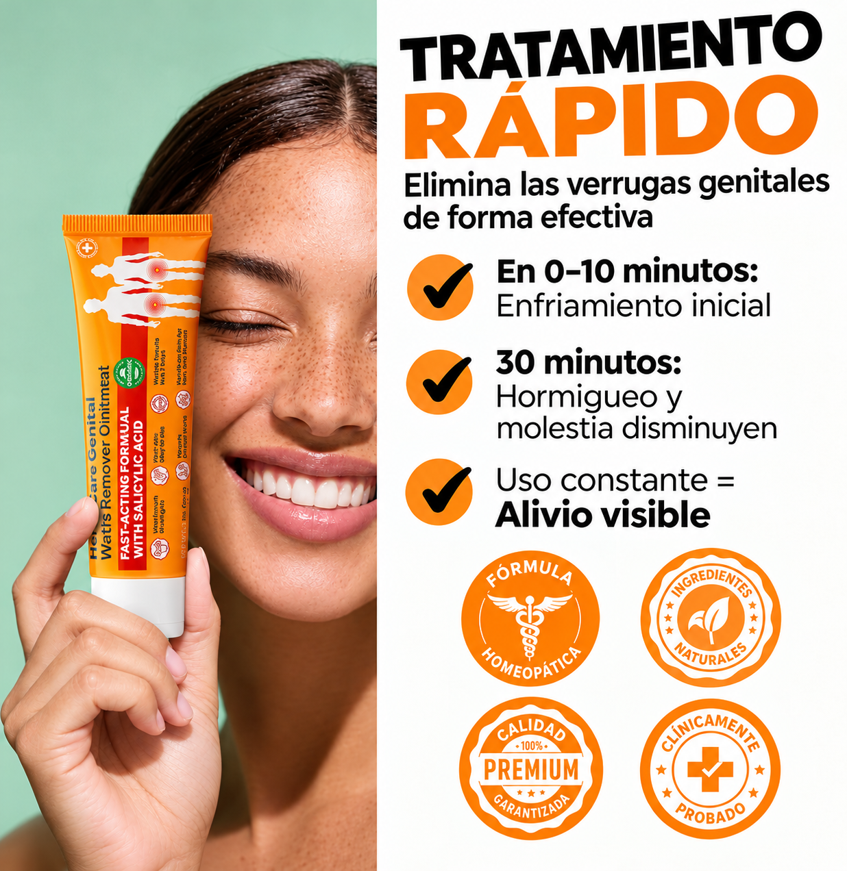 Tratamiento Rápido para Verrugas